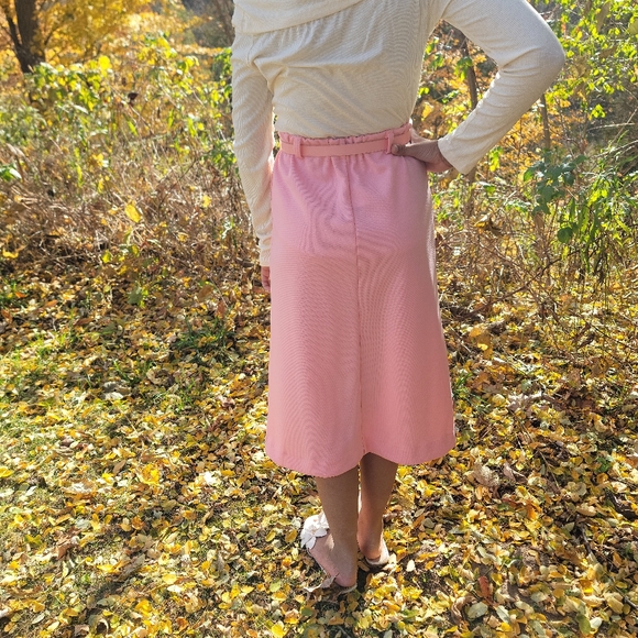 1970s Pink First Edition Skirt - Picture 4 of 10